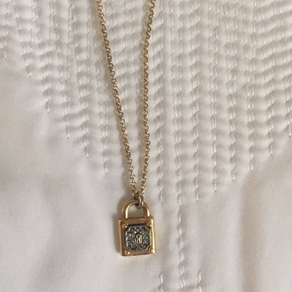 Juicy Couture Lock Necklace